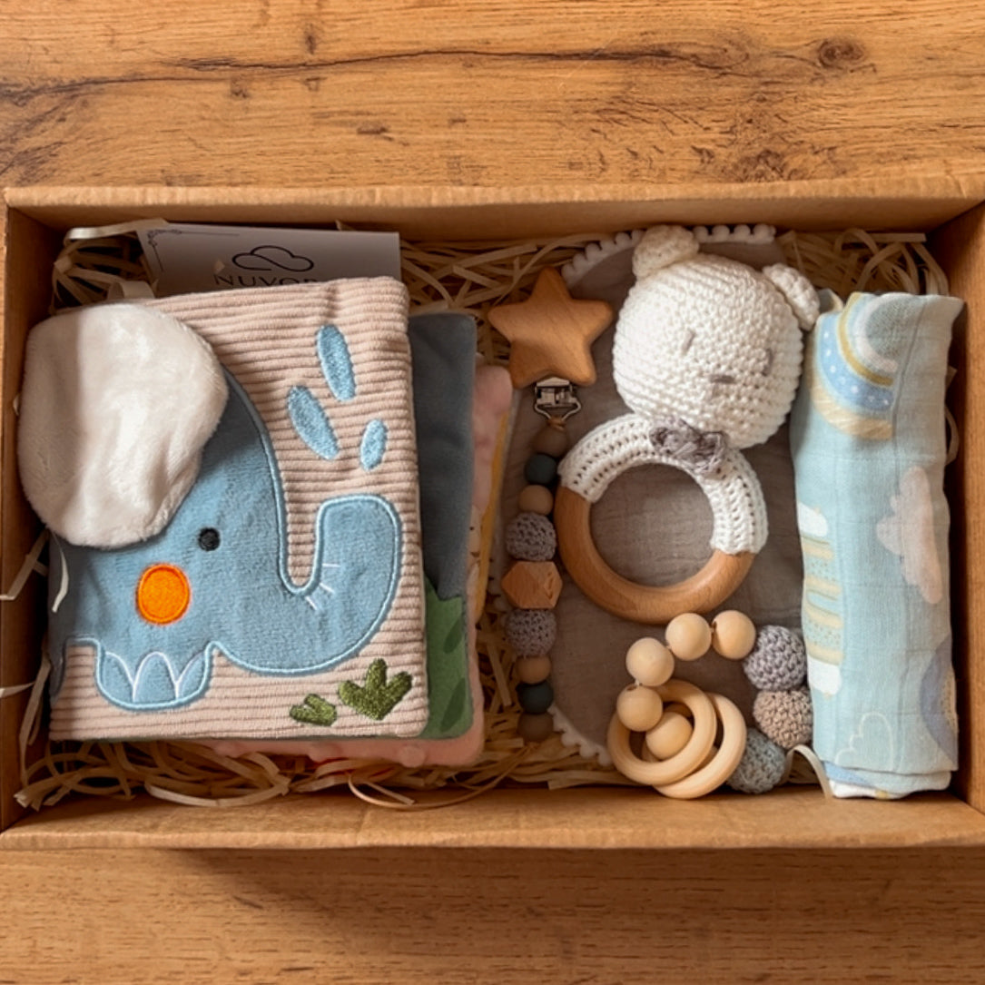 Canastilla Mediana “Pequeñ@s Explorador@s Plus” 📚