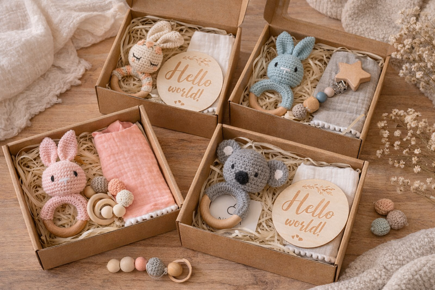 Cajitas para bebés 🍼