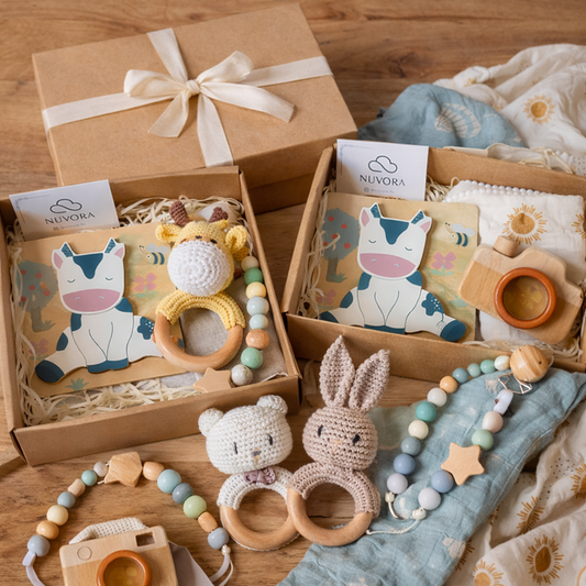 Canastilla Mediana “Pequeñ@s Explorador@s” 🐮