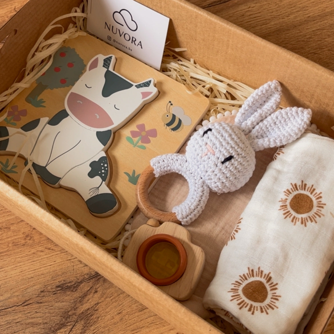 Canastilla Mediana “Pequeñ@s Explorador@s” 🐮