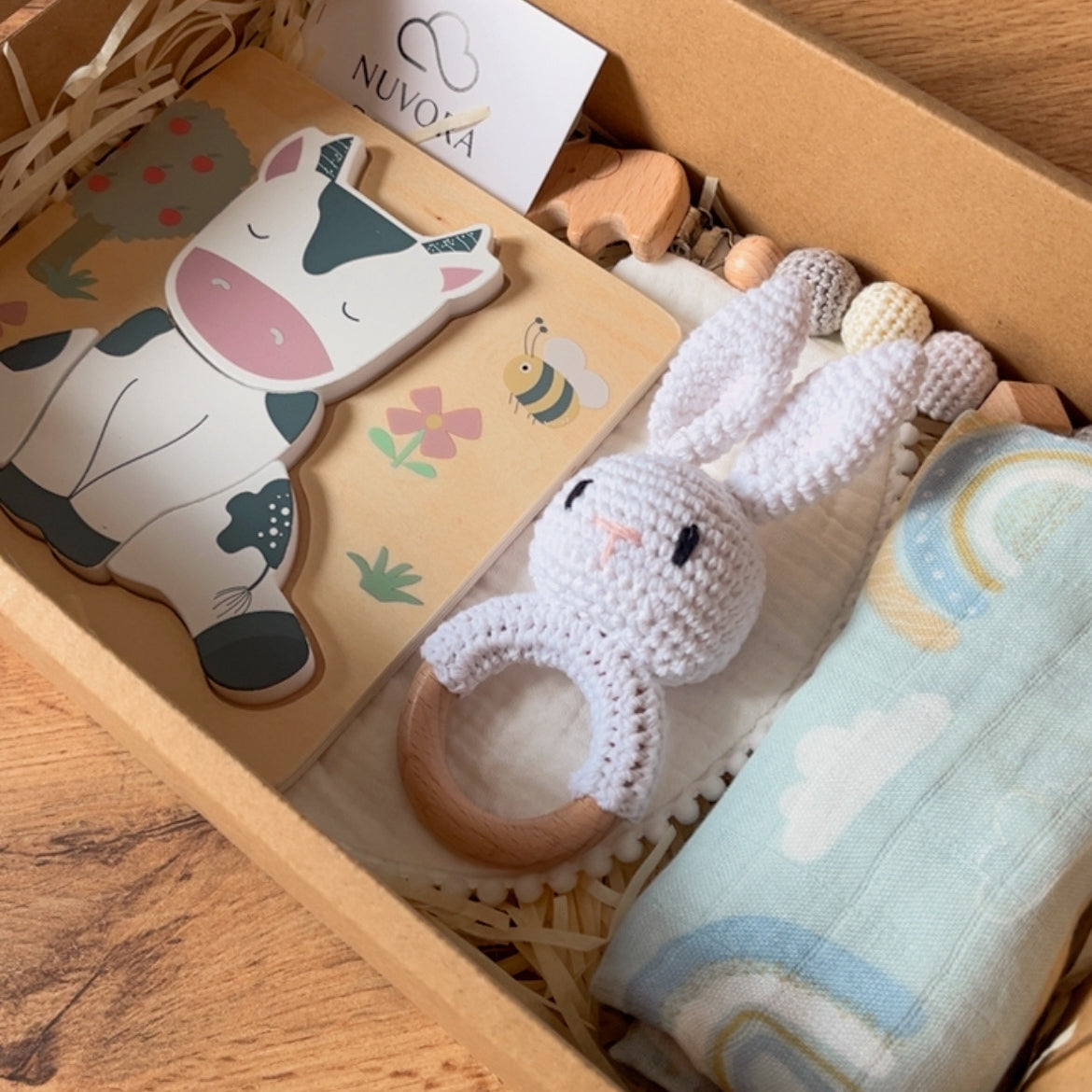 Canastilla Mediana “Pequeñ@s Explorador@s” 🐮