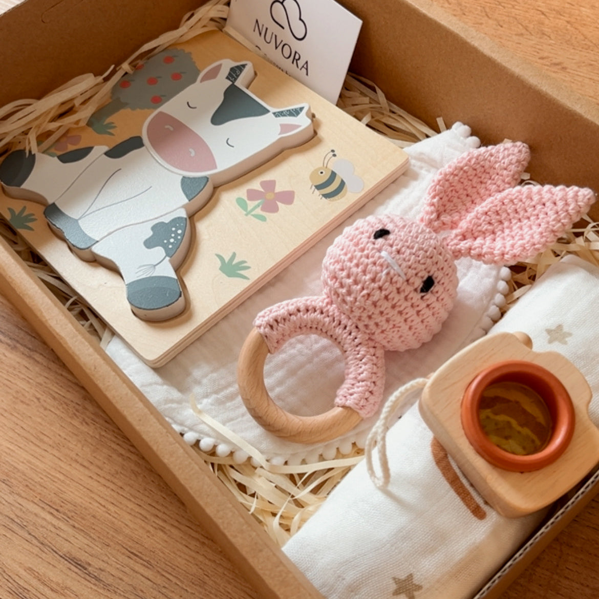 Canastilla Mediana “Pequeñ@s Explorador@s” 🐮