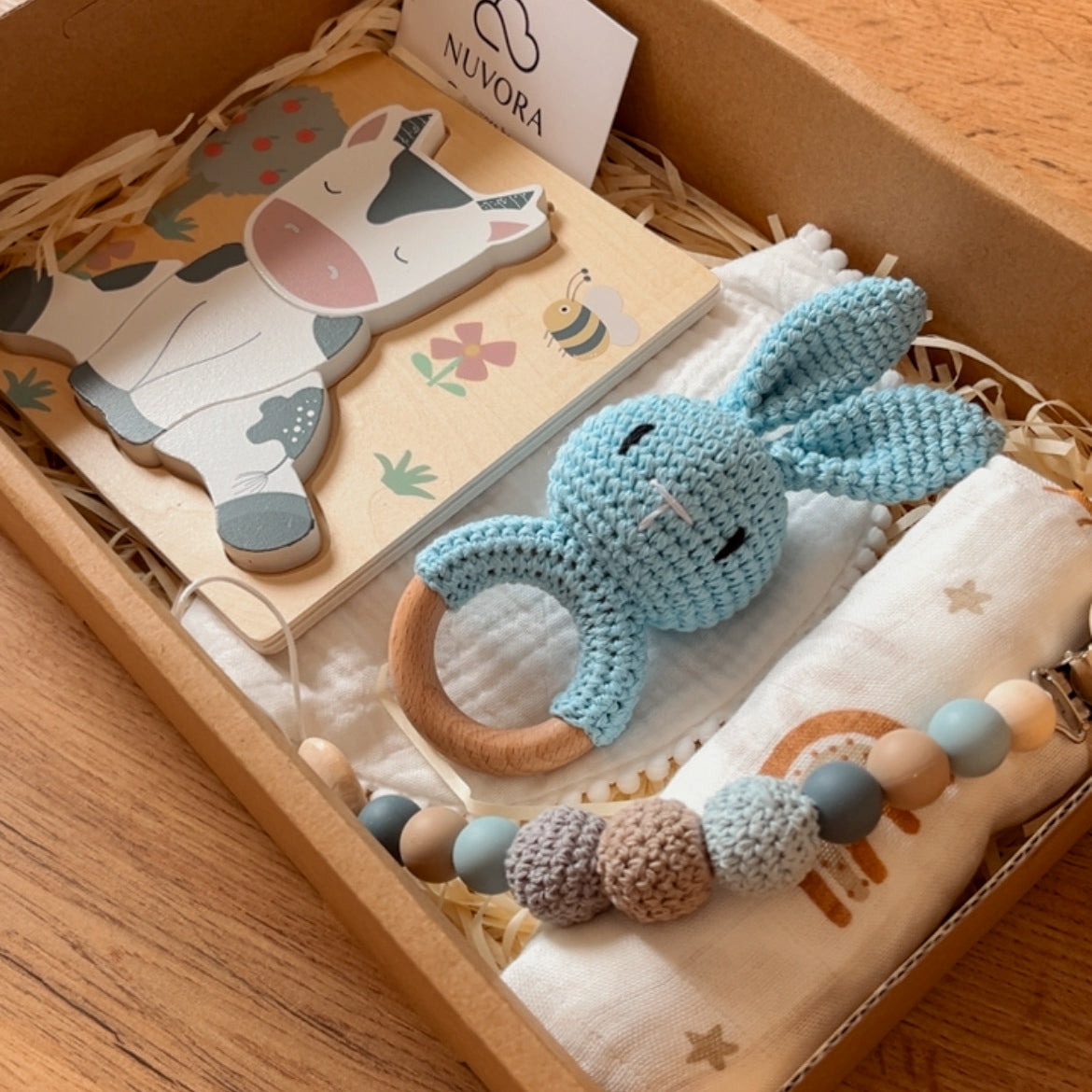 Canastilla Mediana “Pequeñ@s Explorador@s” 🐮