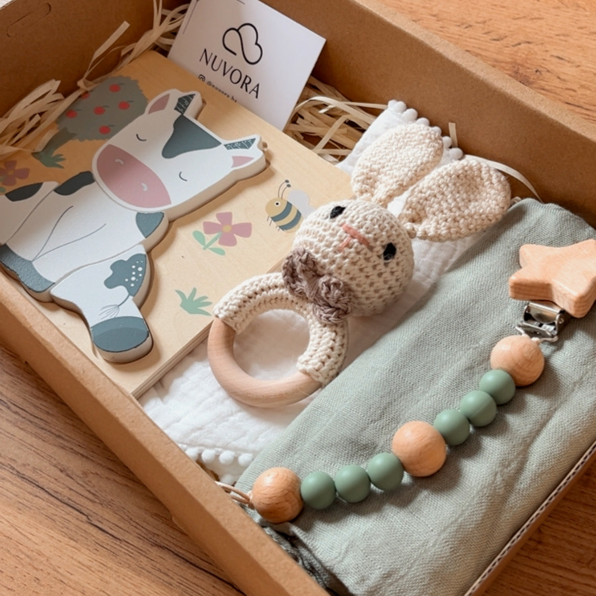 Canastilla Mediana “Pequeñ@s Explorador@s” 🐮