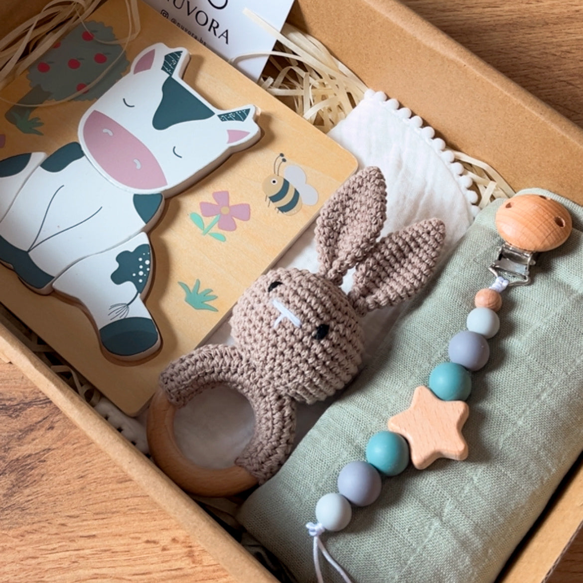 Canastilla Mediana “Pequeñ@s Explorador@s” 🐮