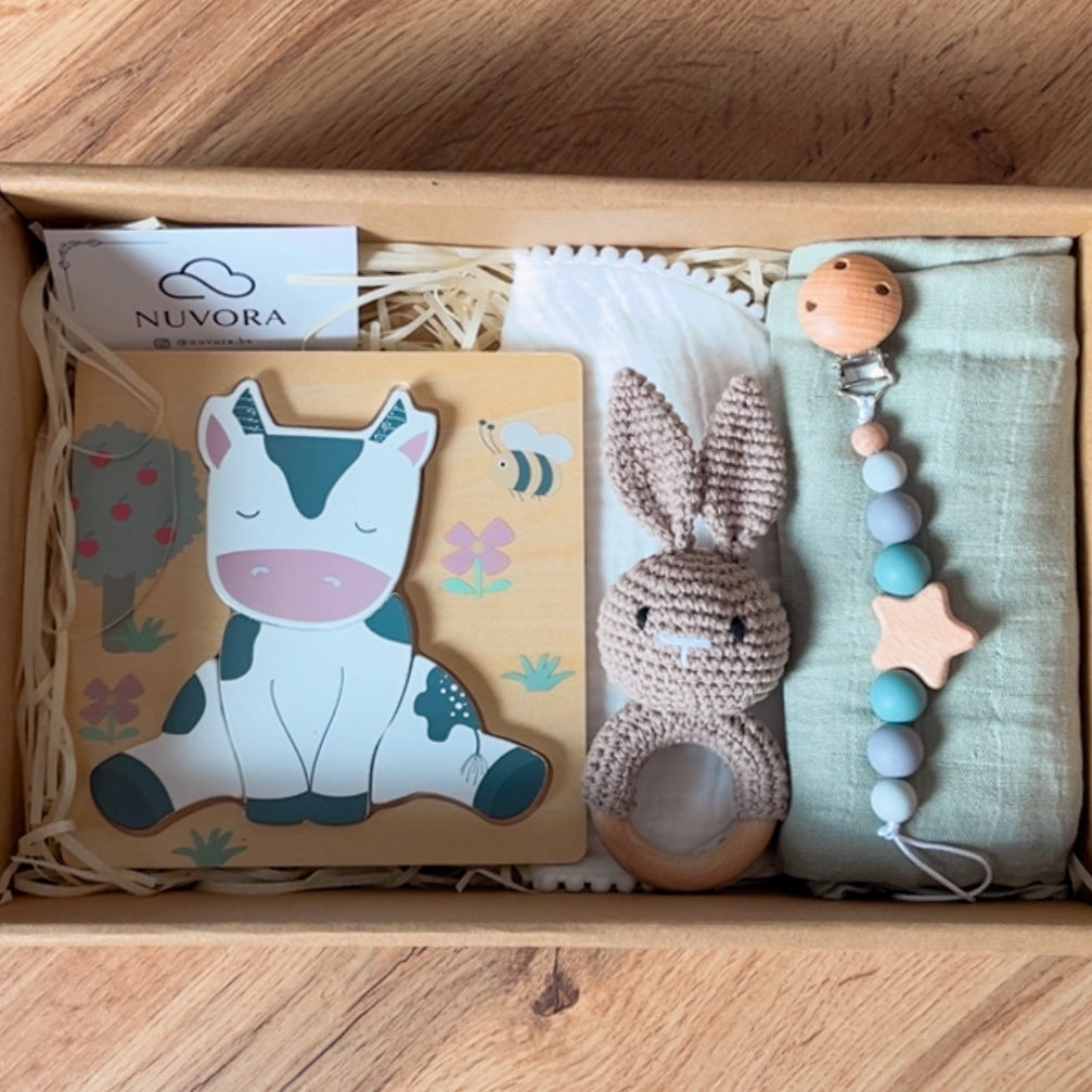 Canastilla Mediana “Pequeñ@s Explorador@s” 🐮