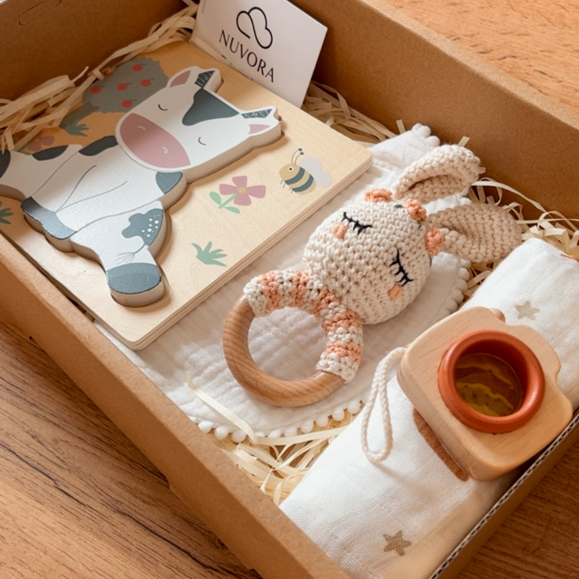 Canastilla Mediana “Pequeñ@s Explorador@s” 🐮