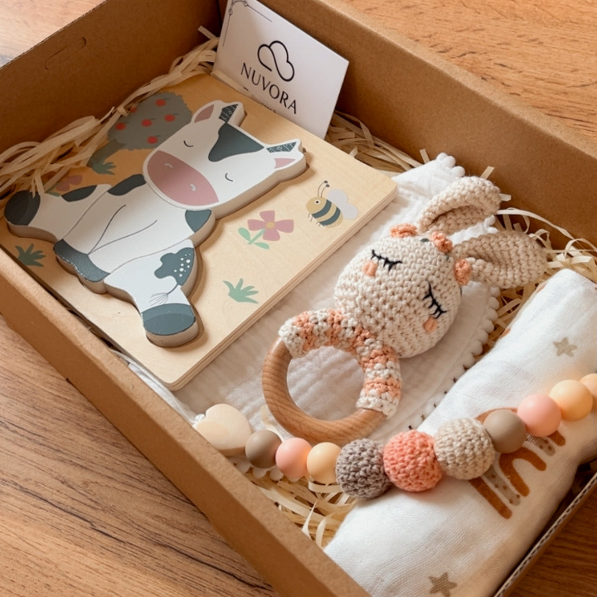 Canastilla Mediana “Pequeñ@s Explorador@s” 🐮