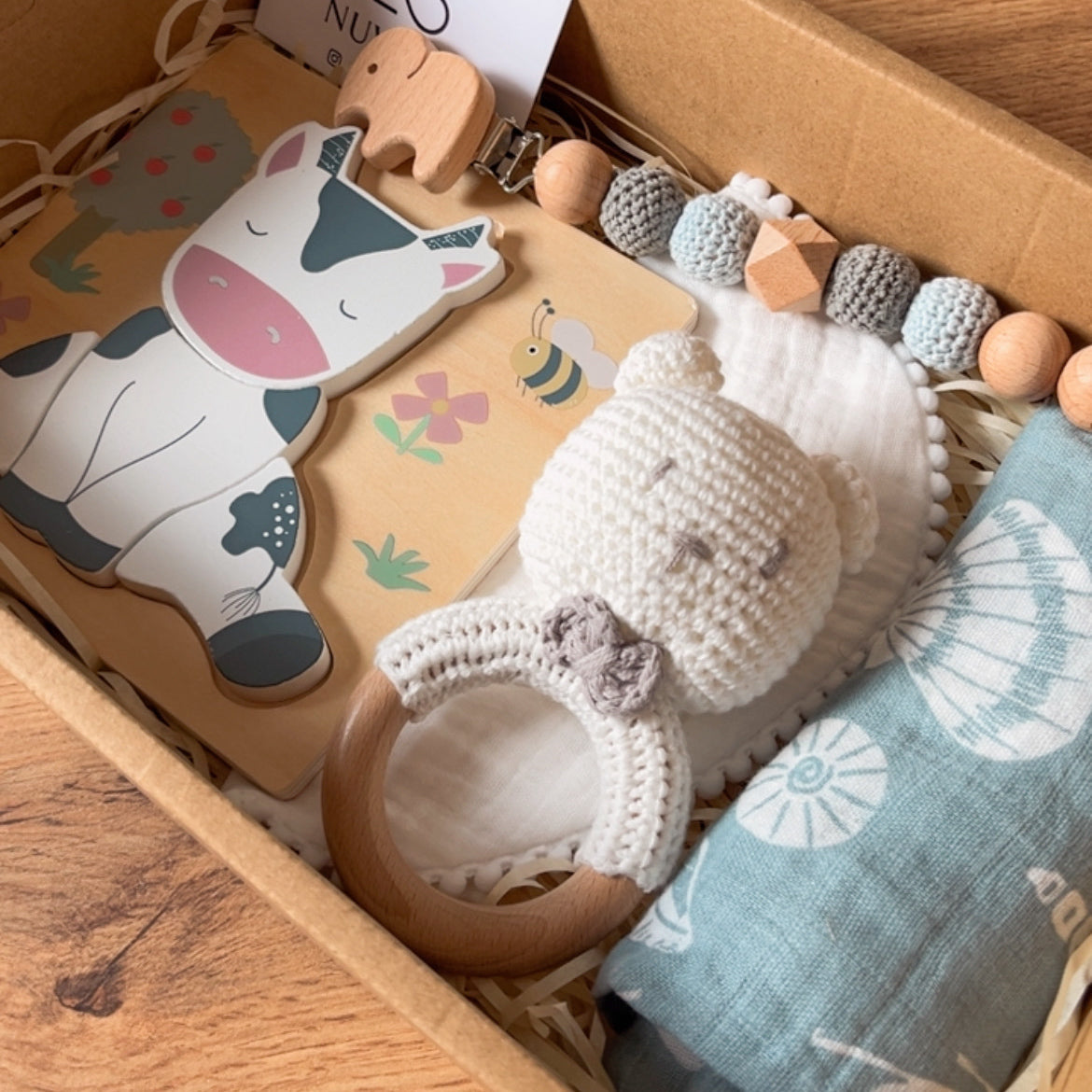 Canastilla Mediana “Pequeñ@s Explorador@s” 🐮