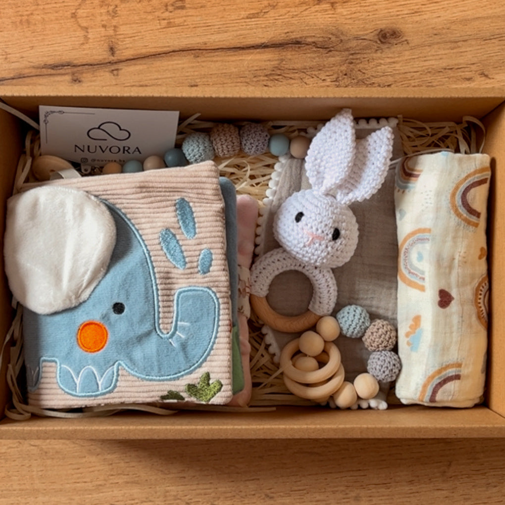 Canastilla Mediana “Pequeñ@s Explorador@s Plus” 📚