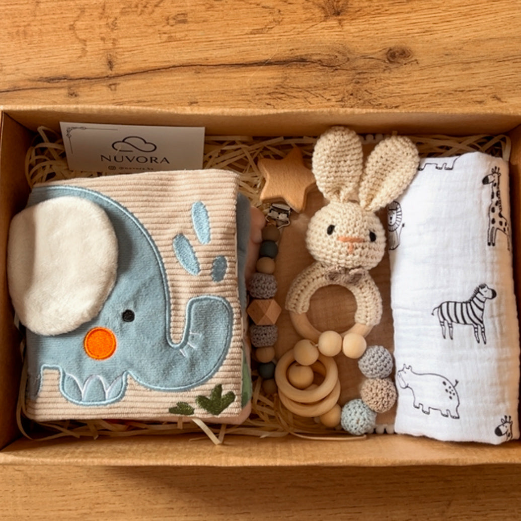 Canastilla Mediana “Pequeñ@s Explorador@s Plus” 📚