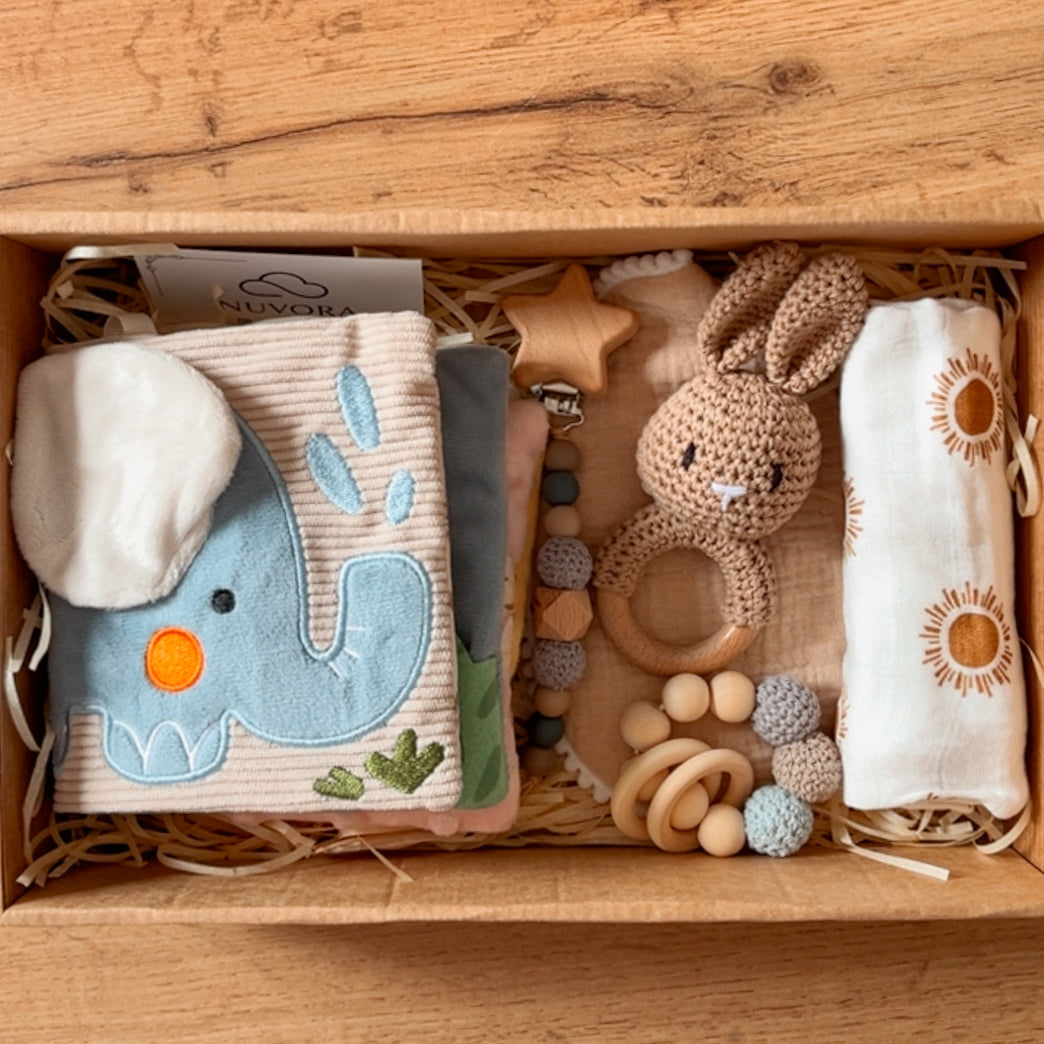 Canastilla Mediana “Pequeñ@s Explorador@s Plus” 📚