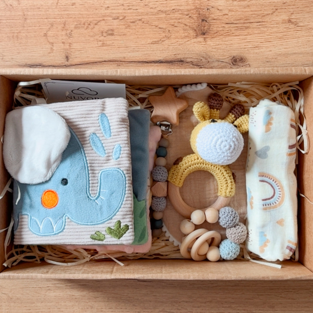 Canastilla Mediana “Pequeñ@s Explorador@s Plus” 📚