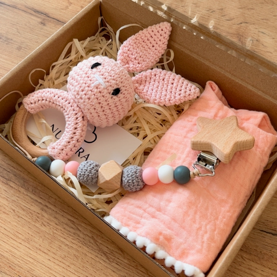 Canastilla Mini “Primeros Mimitos” 🐰