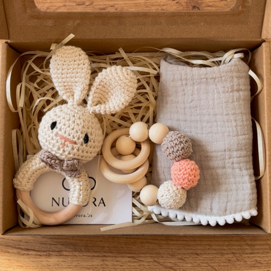 Canastilla Mini “Primeros Mimitos” 🐰